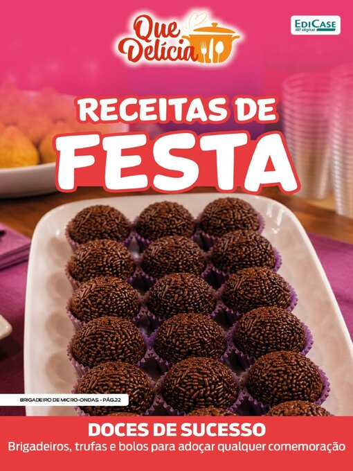 Cover image for Que Delícia